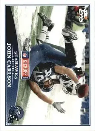 2009 Topps Kickoff #36 - John Carlson - Seattle Seahawks