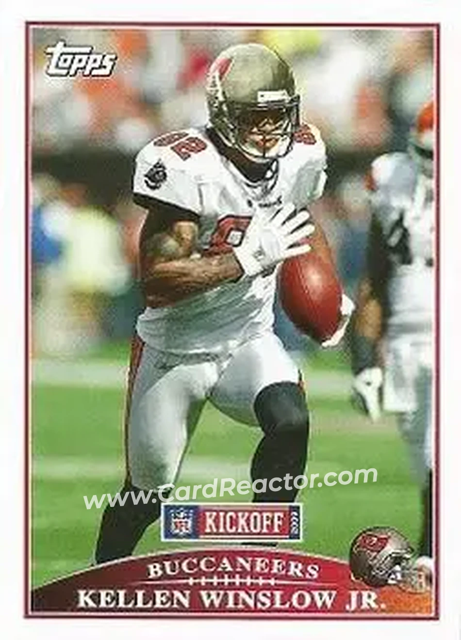 2009 Topps Kickoff #37 - Kellen Winslow Jr. - Tampa Bay Buccaneers - Front