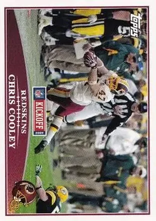 2009 Topps Kickoff #38 - Chris Cooley - Washington Redskins