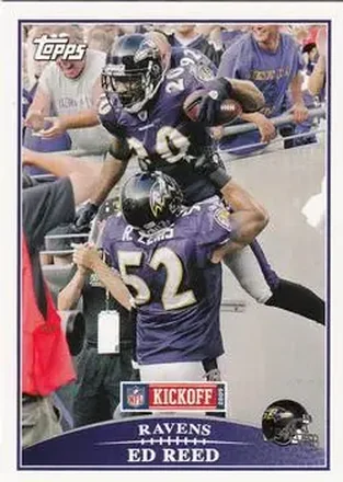 2009 Topps Kickoff #39 - Ed Reed - Baltimore Ravens