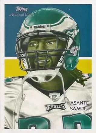 2009 Topps National Chicle #C3 - Asante Samuel - Philadelphia Eagles