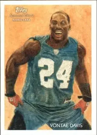 2009 Topps National Chicle #C4 - Vontae Davis - Miami Dolphins