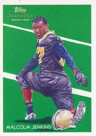 2009 Topps National Chicle #C6 - Malcolm Jenkins - New Orleans Saints