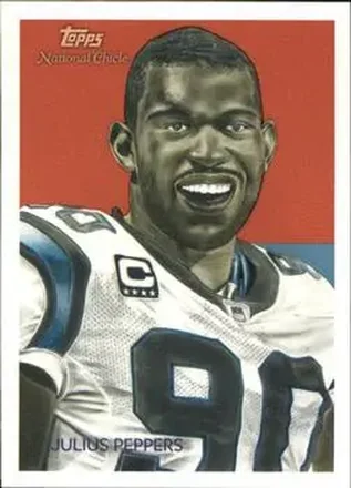 2009 Topps National Chicle #C8 - Julius Peppers - Carolina Panthers
