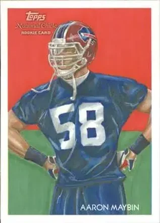 2009 Topps National Chicle #C9 - Aaron Maybin - Buffalo Bills
