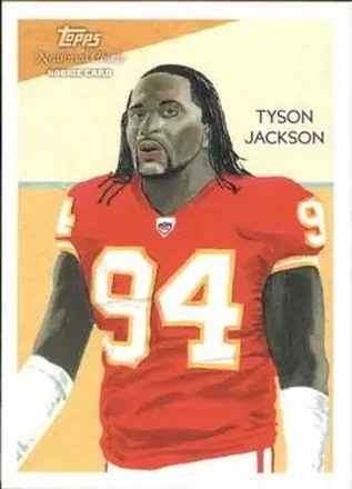 2009 Topps National Chicle #C11 - Tyson Jackson - Kansas City Chiefs