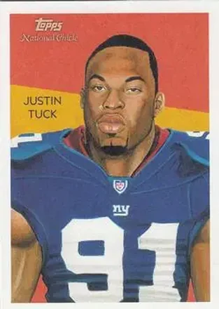 2009 Topps National Chicle #C12 - Justin Tuck - New York Giants