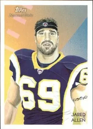2009 Topps National Chicle #C13 - Jared Allen - Minnesota Vikings