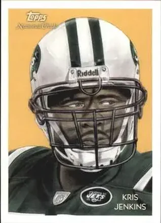 2009 Topps National Chicle #C17 - Kris Jenkins - New York Jets
