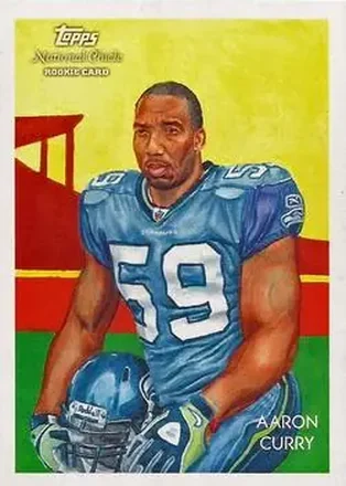 2009 Topps National Chicle #C23 - Aaron Curry - Seattle Seahawks