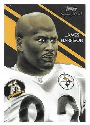2009 Topps National Chicle #C24 - James Harrison - Pittsburgh Steelers
