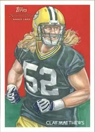 2009 Topps National Chicle #C26 - Clay Matthews - Green Bay Packers