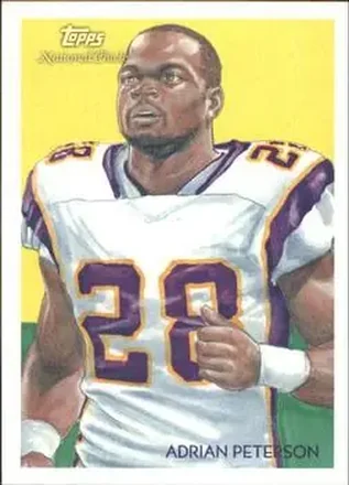 2009 Topps National Chicle #C30 - Adrian Peterson - Minnesota Vikings