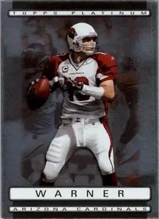 2009 Topps Platinum #2 - Kurt Warner - Arizona Cardinals