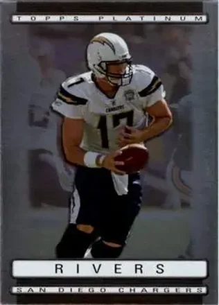 2009 Topps Platinum #5 - Philip Rivers - San Diego Chargers