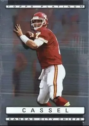 2009 Topps Platinum #8 - Matt Cassel - Kansas City Chiefs