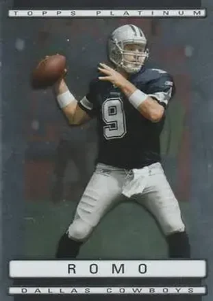 2009 Topps Platinum #11 - Tony Romo - Dallas Cowboys