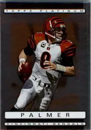 2009 Topps Platinum #17 - Carson Palmer - Cincinnati Bengals