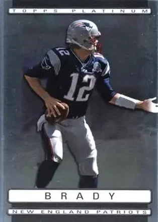 2009 Topps Platinum #18 - Tom Brady - New England Patriots