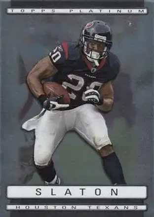 2009 Topps Platinum #24 - Steve Slaton - Houston Texans