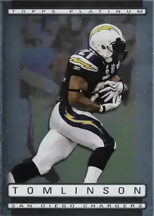 2009 Topps Platinum #28 - LaDainian Tomlinson - San Diego Chargers