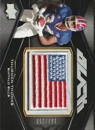 2009 UD Black #9 - Thurman Thomas - Buffalo Bills