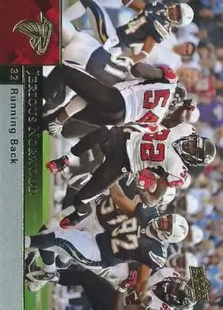 2009 Upper Deck #9 - Jerious Norwood - Atlanta Falcons