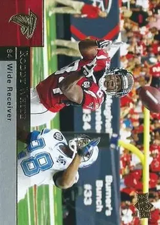 2009 Upper Deck #10 - Roddy White - Atlanta Falcons