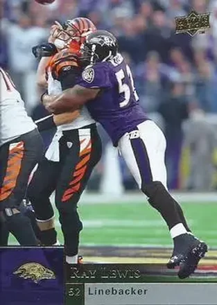 2009 Upper Deck #20 - Ray Lewis - Baltimore Ravens