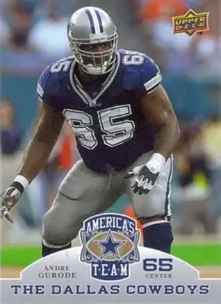 2009 Upper Deck America's Team #2 - Andre Gurode - Dallas Cowboys