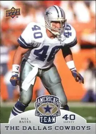 2009 Upper Deck America's Team #5 - Bill Bates - Dallas Cowboys