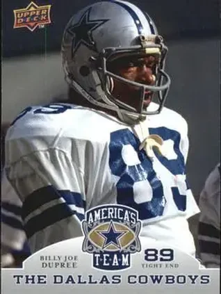 2009 Upper Deck America's Team #6 - Billy Joe DuPree - Dallas Cowboys