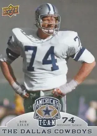 2009 Upper Deck America's Team #10 - Bob Lilly - Dallas Cowboys