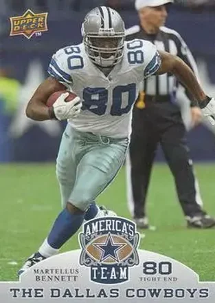 2009 Upper Deck America's Team #12 - Martellus Bennett - Dallas Cowboys