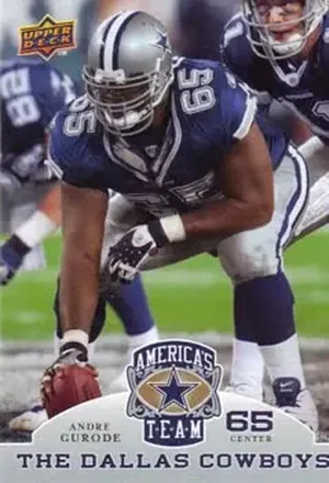 2009 Upper Deck America's Team #13 - Andre Gurode - Dallas Cowboys