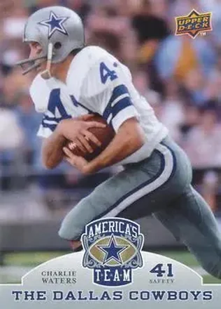 2009 Upper Deck America's Team #14 - Charlie Waters - Dallas Cowboys