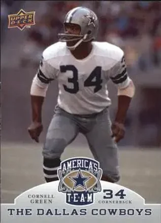 2009 Upper Deck America's Team #17 - Cornell Green - Dallas Cowboys