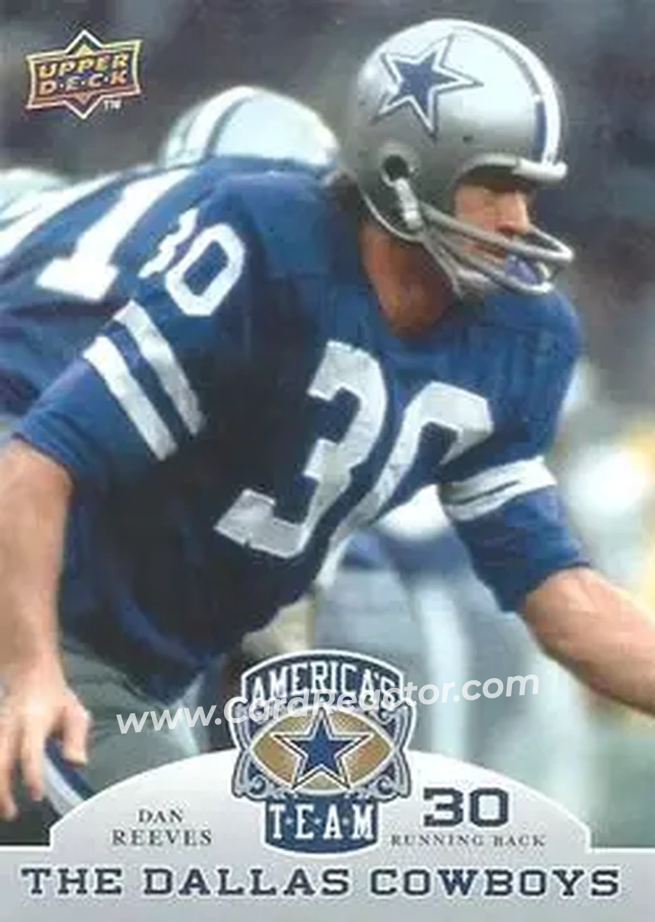 2009 Upper Deck America's Team #20 - Dan Reeves - Dallas Cowboys - Front