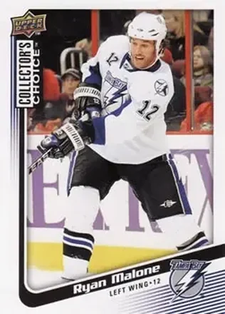 2009-10 Collector's Choice #9 - Ryan Malone - Tampa Bay Lightning