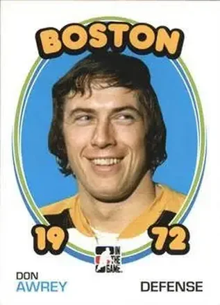 2009-10 In The Game 1972 The Year In Hockey #6 Don Awrey
