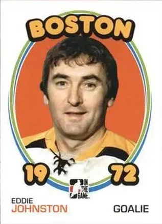 2009-10 In The Game 1972 The Year In Hockey #9 Ed Johnston