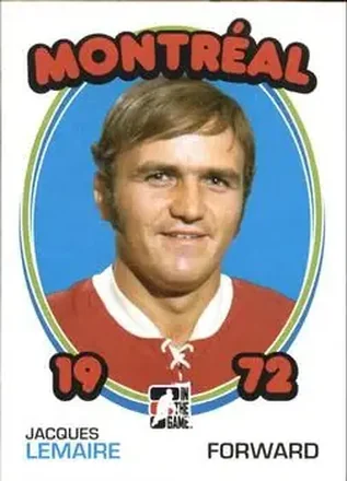 2009-10 In The Game 1972 The Year In Hockey #10 Jacques Lemaire