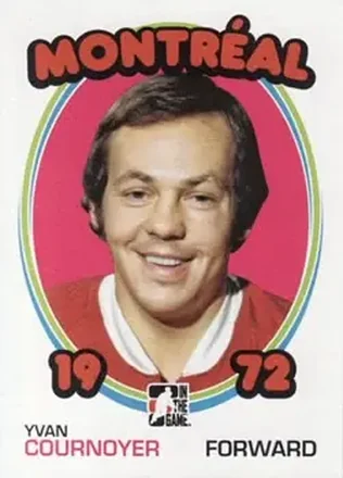 2009-10 In The Game 1972 The Year In Hockey #12 Yvan Cournoyer