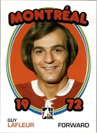 2009-10 In The Game 1972 The Year In Hockey #13 - Guy Lafleur - Montreal Canadiens