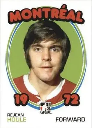 2009-10 In The Game 1972 The Year In Hockey feature card