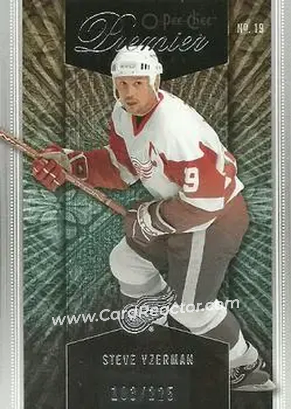 2009-10 O-Pee-Chee Premier #53 - Steve Yzerman - Detroit Red Wings - Front