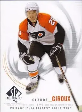 2009-10 SP Authentic #14 - Claude Giroux - Philadelphia Flyers