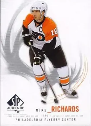 2009-10 SP Authentic #18 - Mike Richards - Philadelphia Flyers