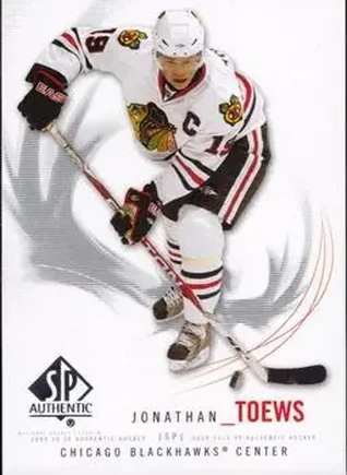 2009-10 SP Authentic #19 - Jonathan Toews - Chicago Blackhawks