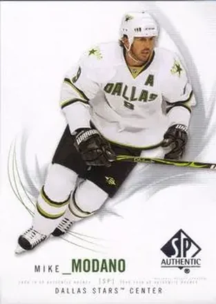 2009-10 SP Authentic #21 - Mike Modano - Dallas Stars
